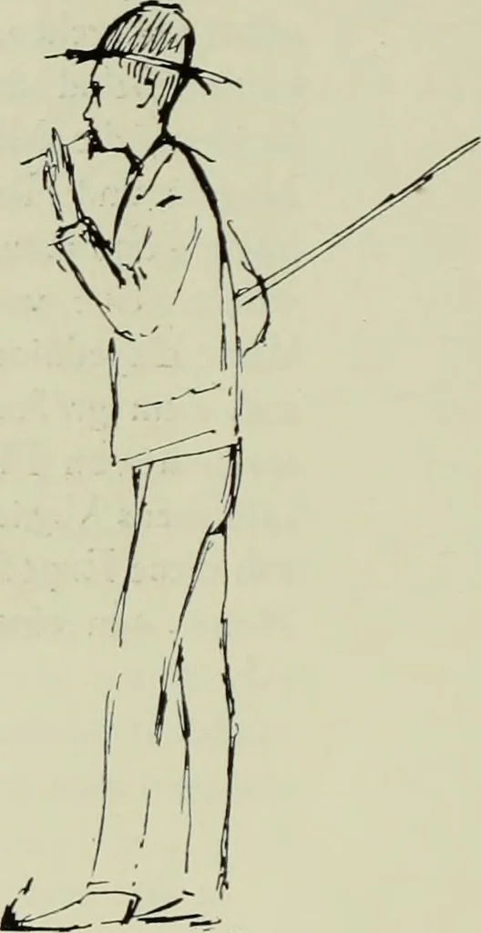 An illustration from Neben meiner Kunst : Flugstudien, Briefe und Persönliches, 1909, leaf 93