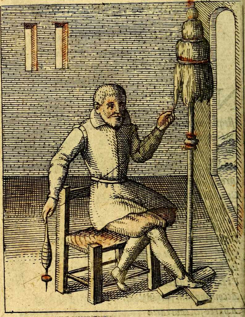An illustration from Nebulo nebulonum, hoc est, Locoseria modernae nequitiae censura : qua hominum sceleratorum fraudes, doli ac versutiae aeri aëriq[ue] exponuntur pùblice, 1620, leaf 103
