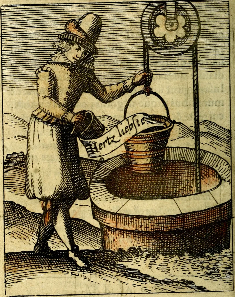 An illustration from Nebulo nebulonum, hoc est, Locoseria modernae nequitiae censura : qua hominum sceleratorum fraudes, doli ac versutiae aeri aëriq[ue] exponuntur pùblice, 1620, leaf 123