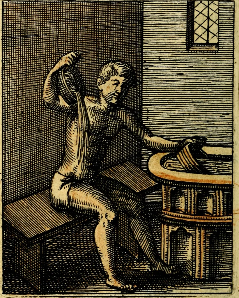 An illustration from Nebulo nebulonum, hoc est, Locoseria modernae nequitiae censura : qua hominum sceleratorum fraudes, doli ac versutiae aeri aëriq[ue] exponuntur pùblice, 1620, leaf 135