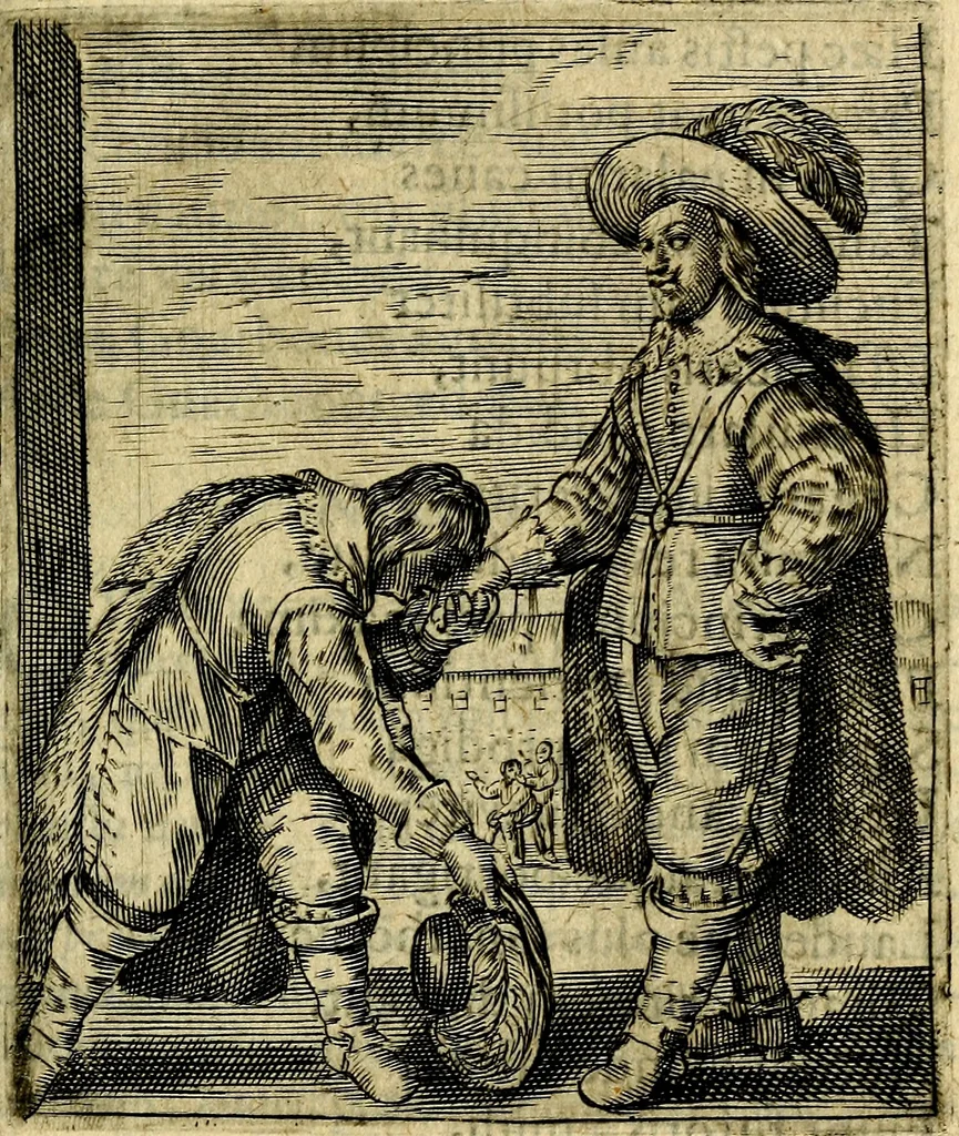 An illustration from Nebulo nebulonum; hoc est, Loco-seria vernaculae nequitiae censura, 1636, leaf 100