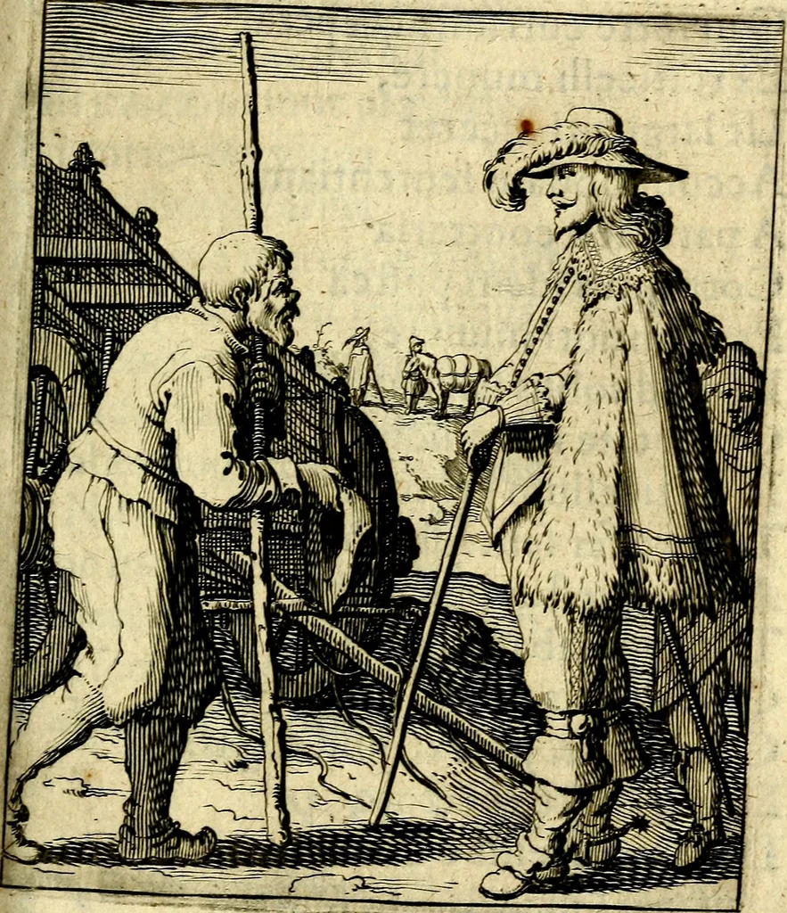 An illustration from Nebulo nebulonum; hoc est, Loco-seria vernaculae nequitiae censura, 1636, leaf 116