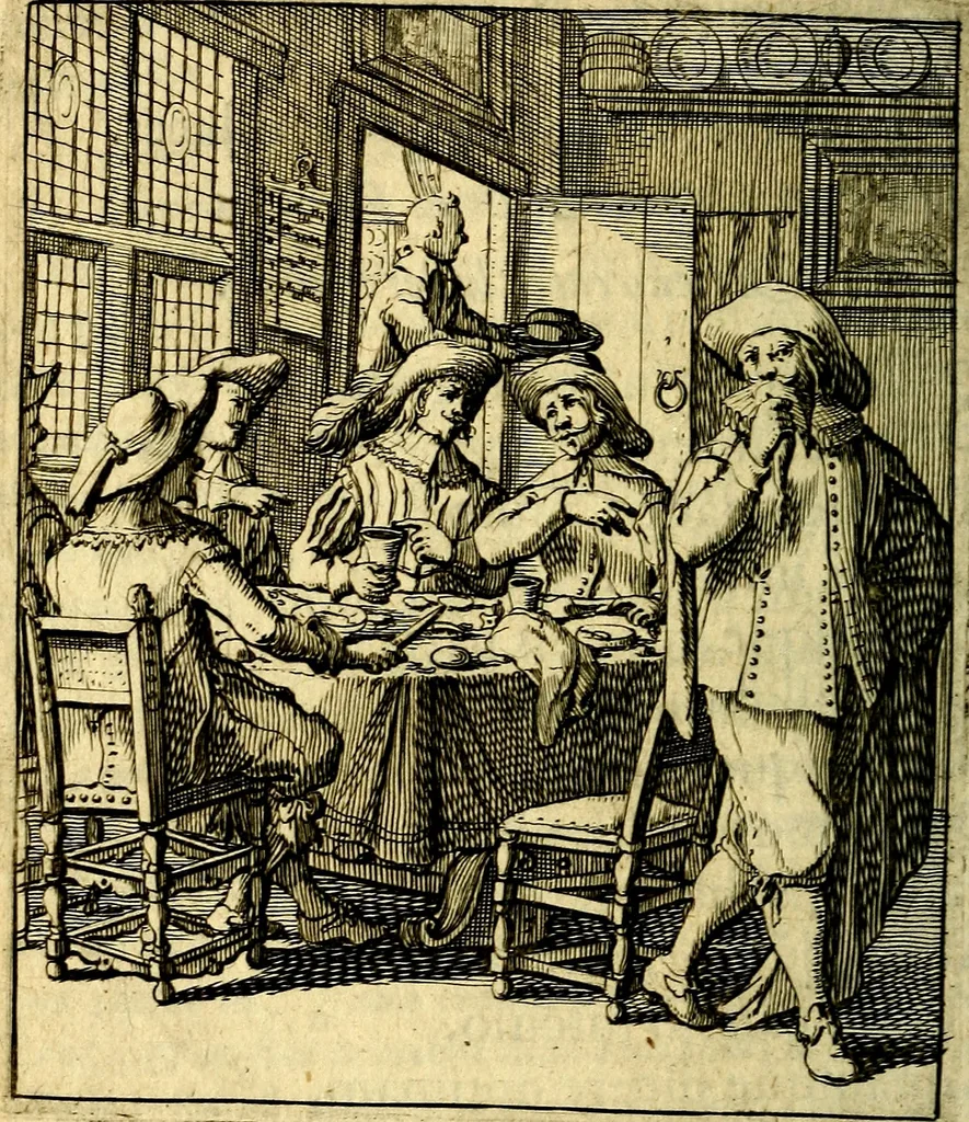 An illustration from Nebulo nebulonum; hoc est, Loco-seria vernaculae nequitiae censura, 1636, leaf 121