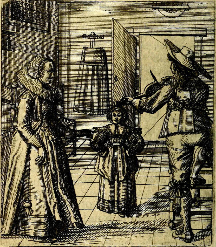 An illustration from Nebulo nebulonum; hoc est, Loco-seria vernaculae nequitiae censura, 1636, leaf 125