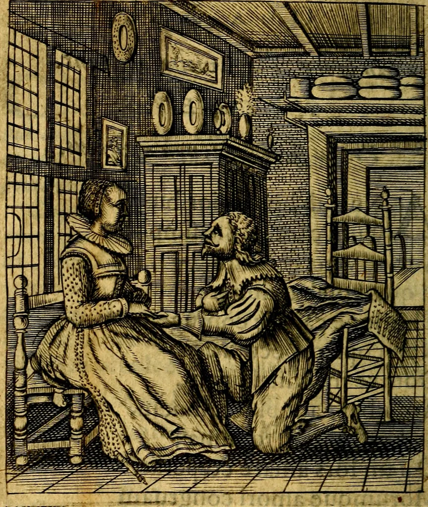 An illustration from Nebulo nebulonum; hoc est, Loco-seria vernaculae nequitiae censura, 1636, leaf 139