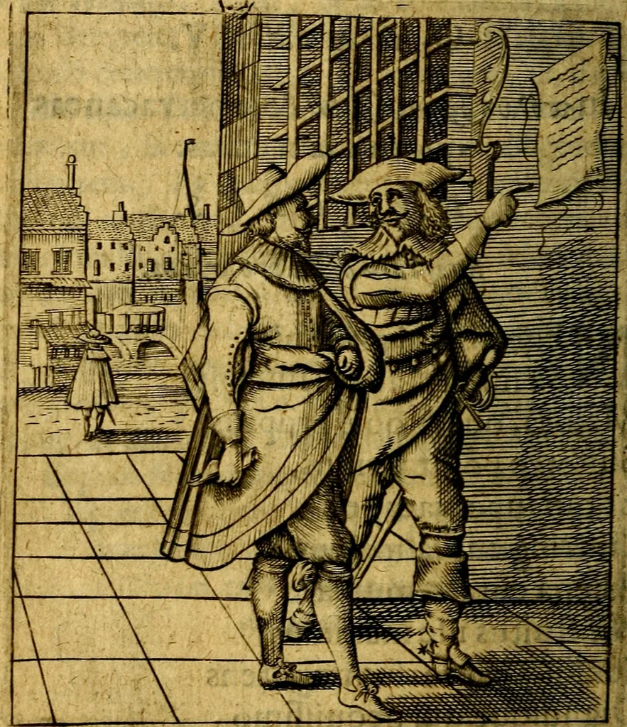 An illustration from Nebulo nebulonum; hoc est, Loco-seria vernaculae nequitiae censura, 1636, leaf 157