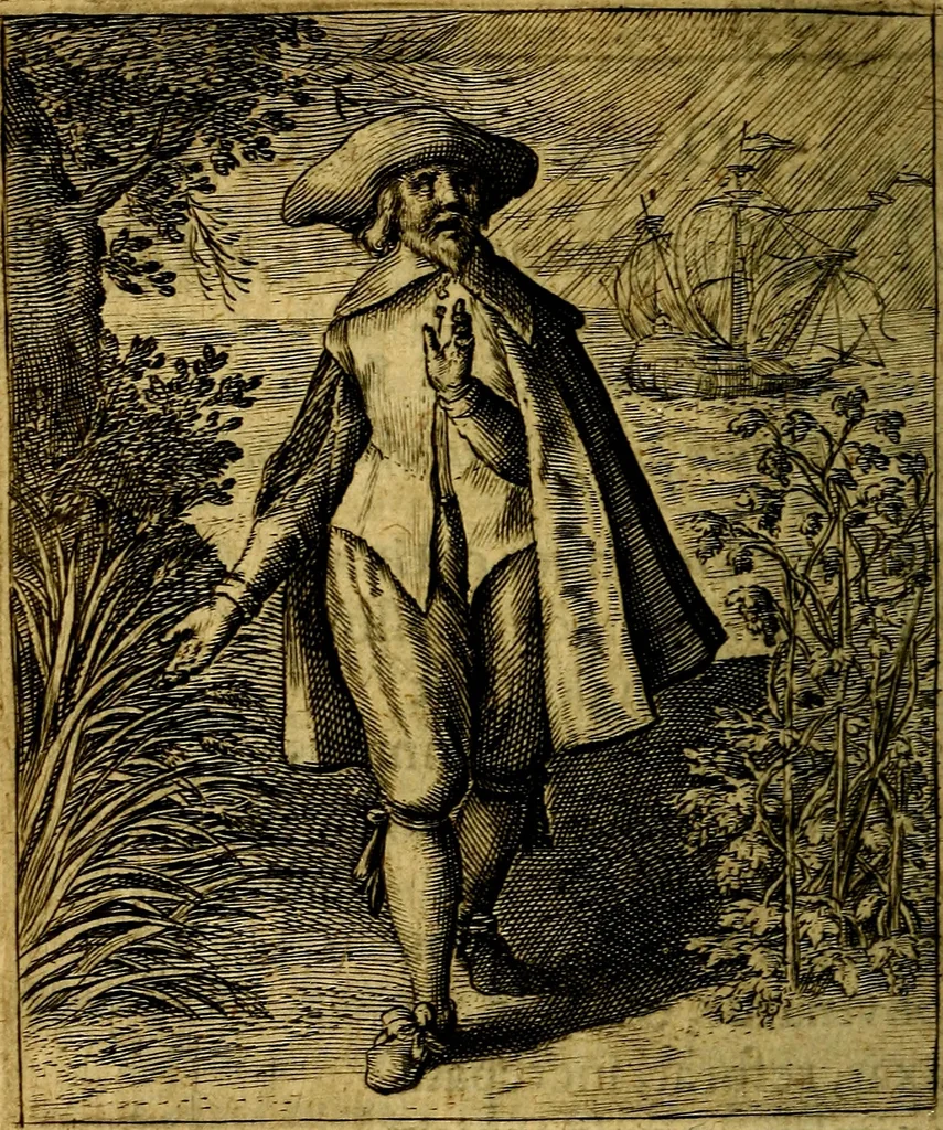 An illustration from Nebulo nebulonum; hoc est, Loco-seria vernaculae nequitiae censura, 1636, leaf 175