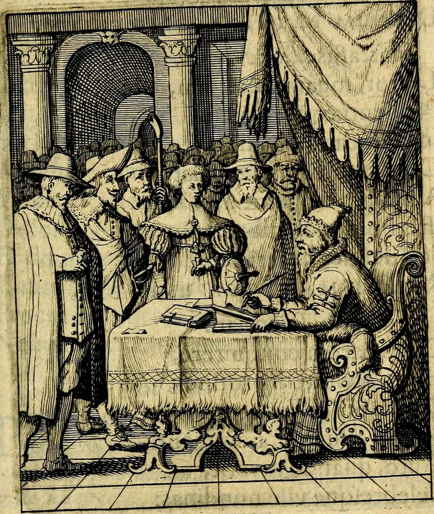 An illustration from Nebulo nebulonum; hoc est, Loco-seria vernaculae nequitiae censura, 1636, leaf 18