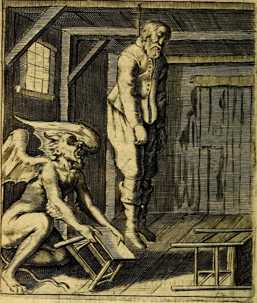 An illustration from Nebulo nebulonum; hoc est, Loco-seria vernaculae nequitiae censura, 1636, leaf 193