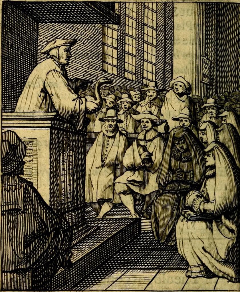 An illustration from Nebulo nebulonum; hoc est, Loco-seria vernaculae nequitiae censura, 1636, leaf 25