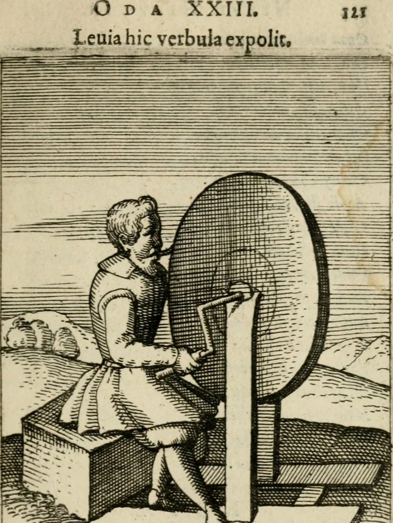 An illustration from Nebulo nebulonum, hoc est, Iocoseria modernae nequitiae censura : qua hominum sceleratorum fraudes, doli ac versutiae aeri aëriq[ue] exponuntur pùblice, 1620, leaf 134