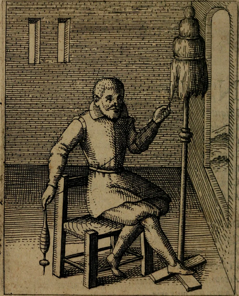 An illustration from Nebulo nebulonum, hoc est, Jocoseria nequitiae censura : qua hominum scelestorum doli, fraudes, fallaciae, & mores versuti vivis coloribus depinguntur, aeriq[ue] incisi publico aspectui exponuntur, 1663, leaf 103