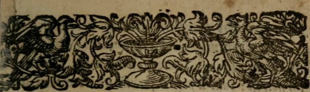 An illustration from Nebulo nebulonum, hoc est, Jocoseria nequitiae censura : qua hominum scelestorum doli, fraudes, fallaciae, & mores versuti vivis coloribus depinguntur, aeriq[ue] incisi publico aspectui exponuntur, 1663, leaf 6