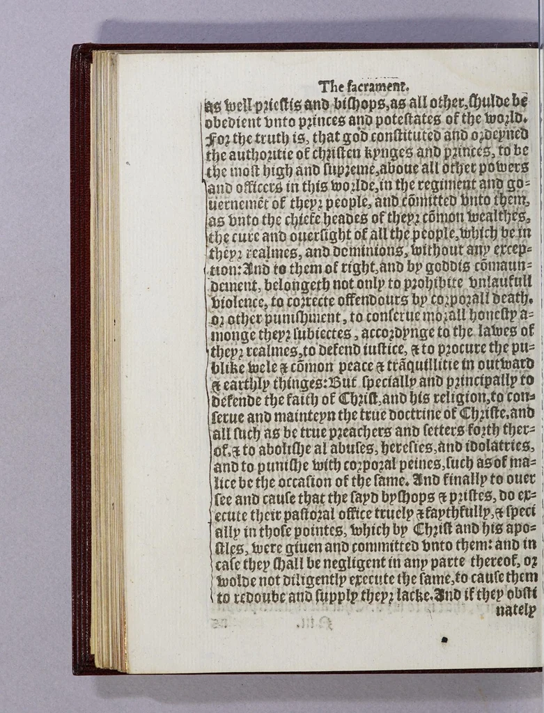 An illustration from A necessary doctrine and erudition for any Christen man, set furthe by the kynges maiestie of Englande &c, 1543, leaf 108