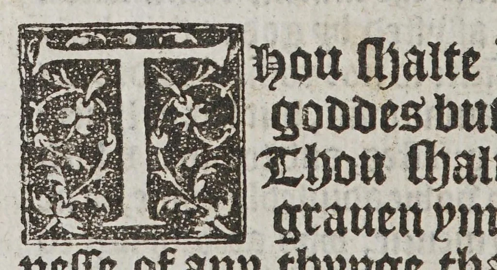An illustration from A necessary doctrine and erudition for any Christen man, set furthe by the kynges maiestie of Englande &c, 1543, leaf 118