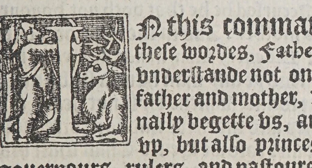 An illustration from A necessary doctrine and erudition for any Christen man, set furthe by the kynges maiestie of Englande &c, 1543, leaf 141