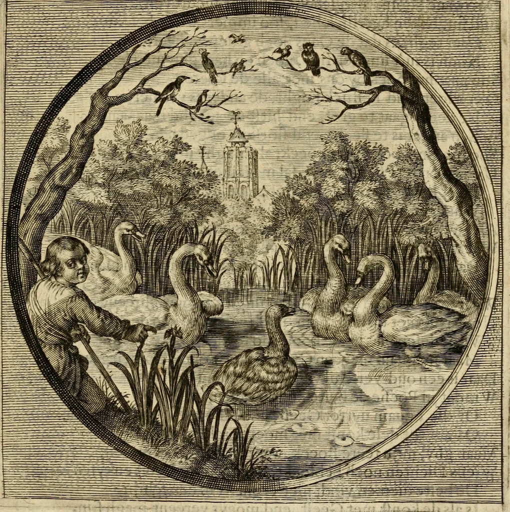 An illustration from Nederduytsche poëmata, 1635, leaf 12