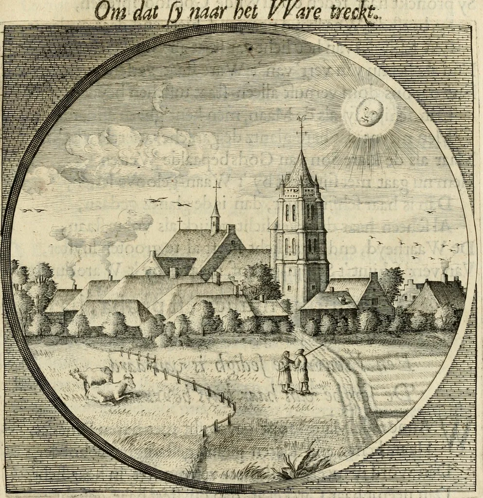 An illustration from Nederduytsche poëmata, 1635, leaf 132