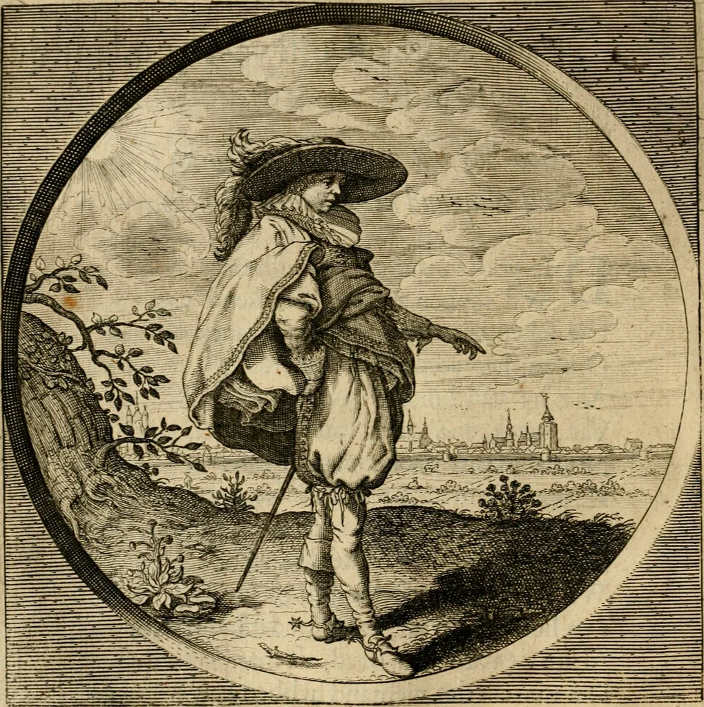 An illustration from Nederduytsche poëmata, 1635, leaf 151