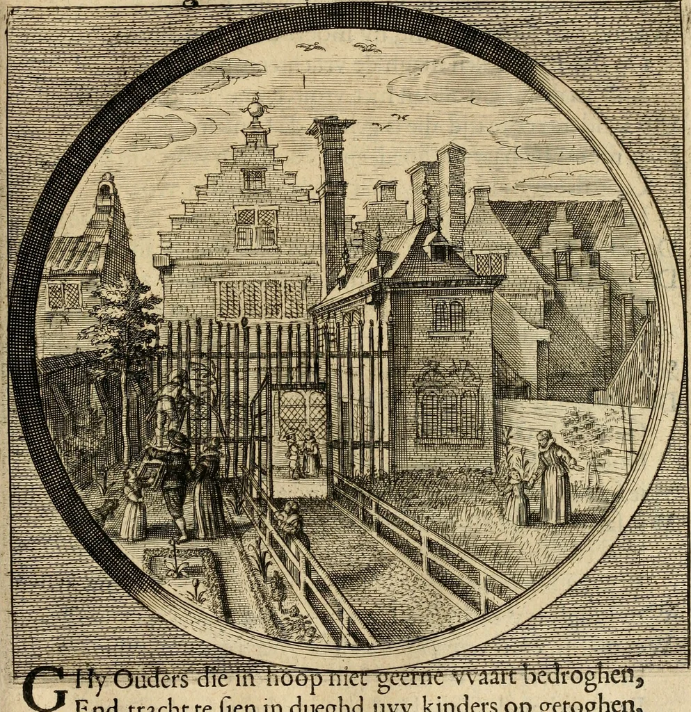 An illustration from Nederduytsche poëmata, 1635, leaf 384