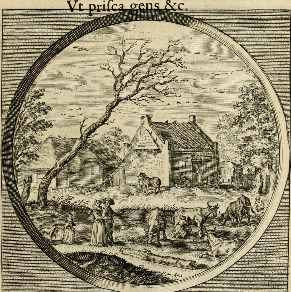 An illustration from Nederduytsche poëmata, 1635, leaf 436