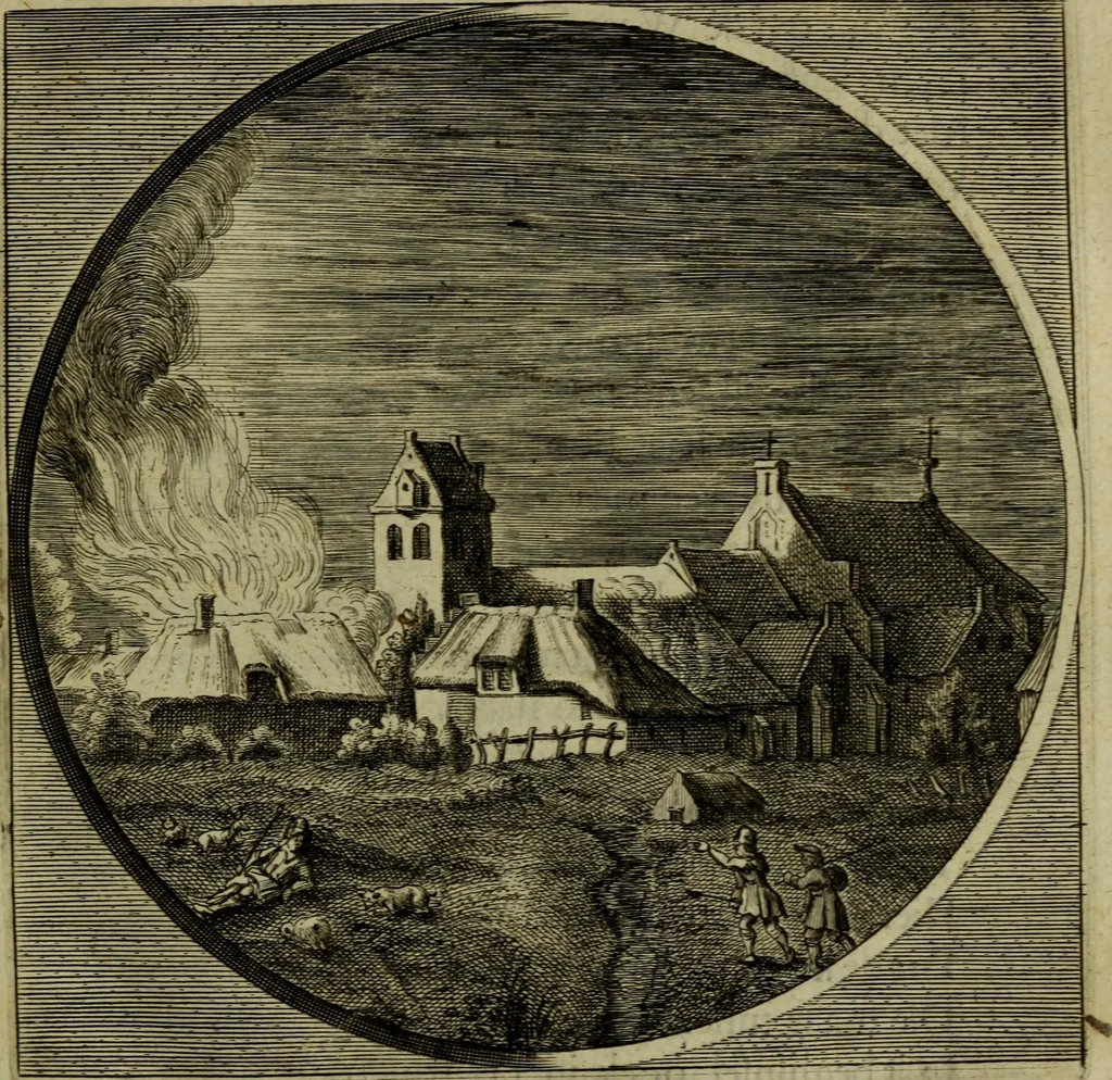 An illustration from Nederduytsche poëmata, 1635, leaf 108