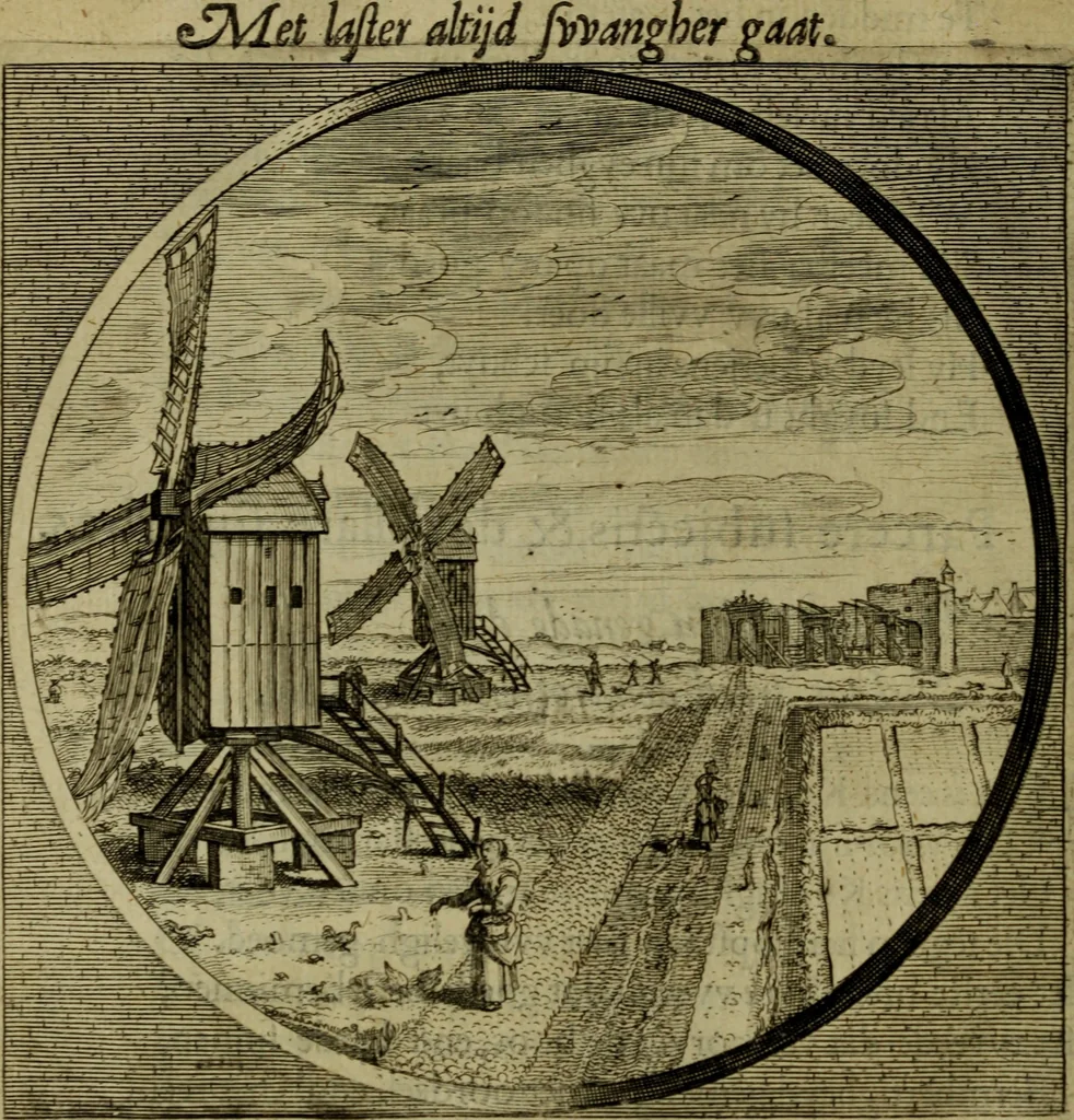 An illustration from Nederduytsche poëmata, 1635, leaf 153