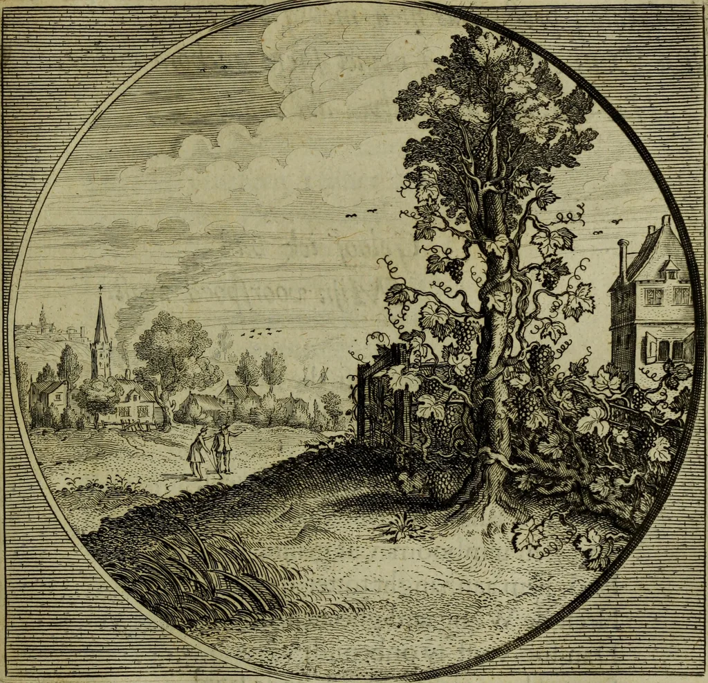 An illustration from Nederduytsche poëmata, 1635, leaf 228