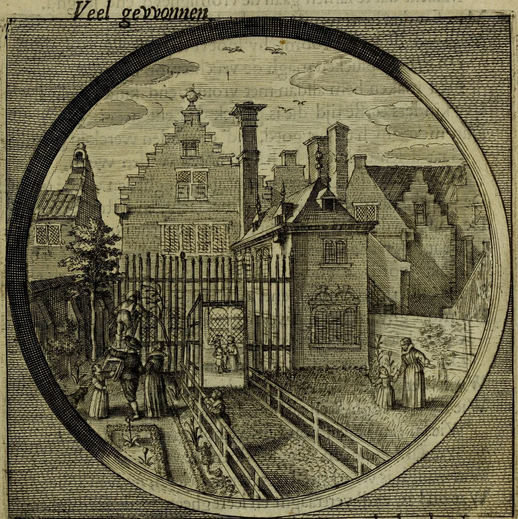 An illustration from Nederduytsche poëmata, 1635, leaf 380