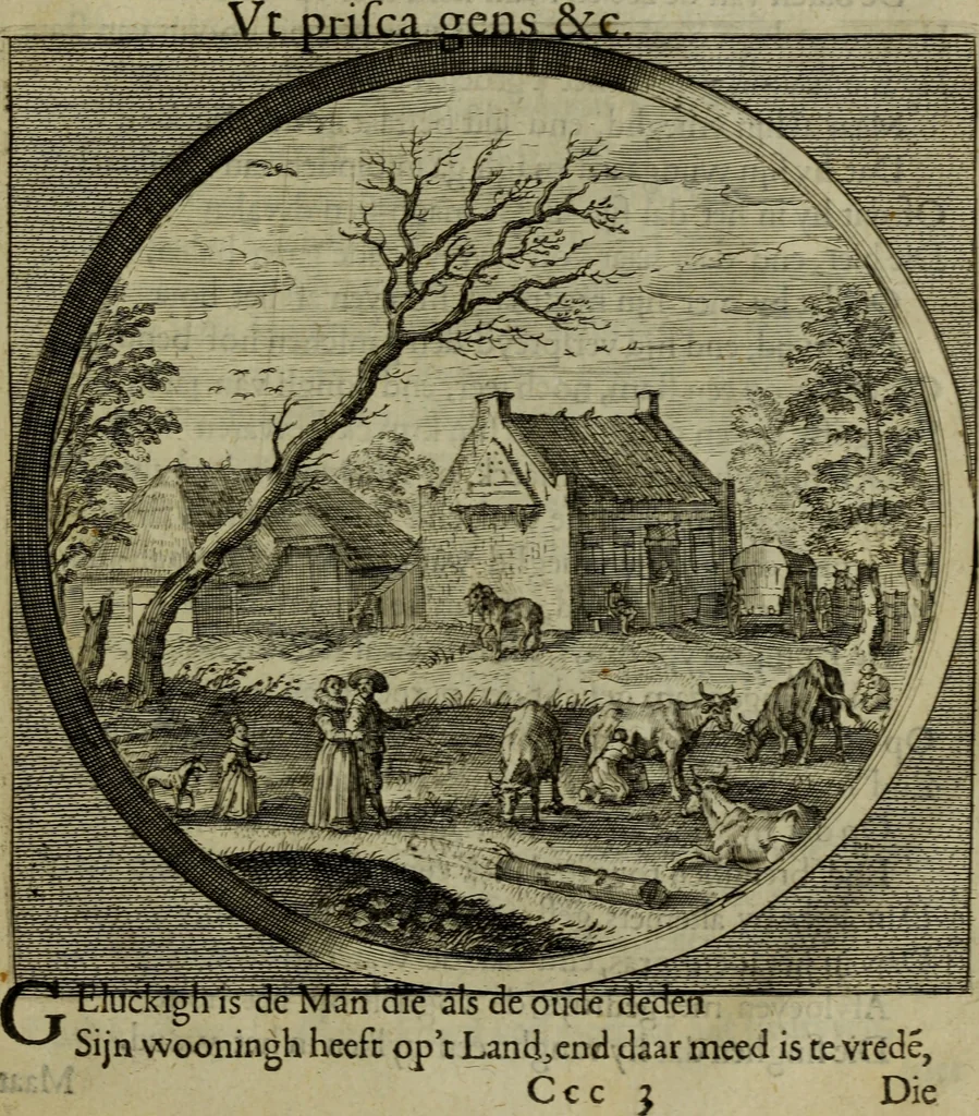 An illustration from Nederduytsche poëmata, 1635, leaf 432