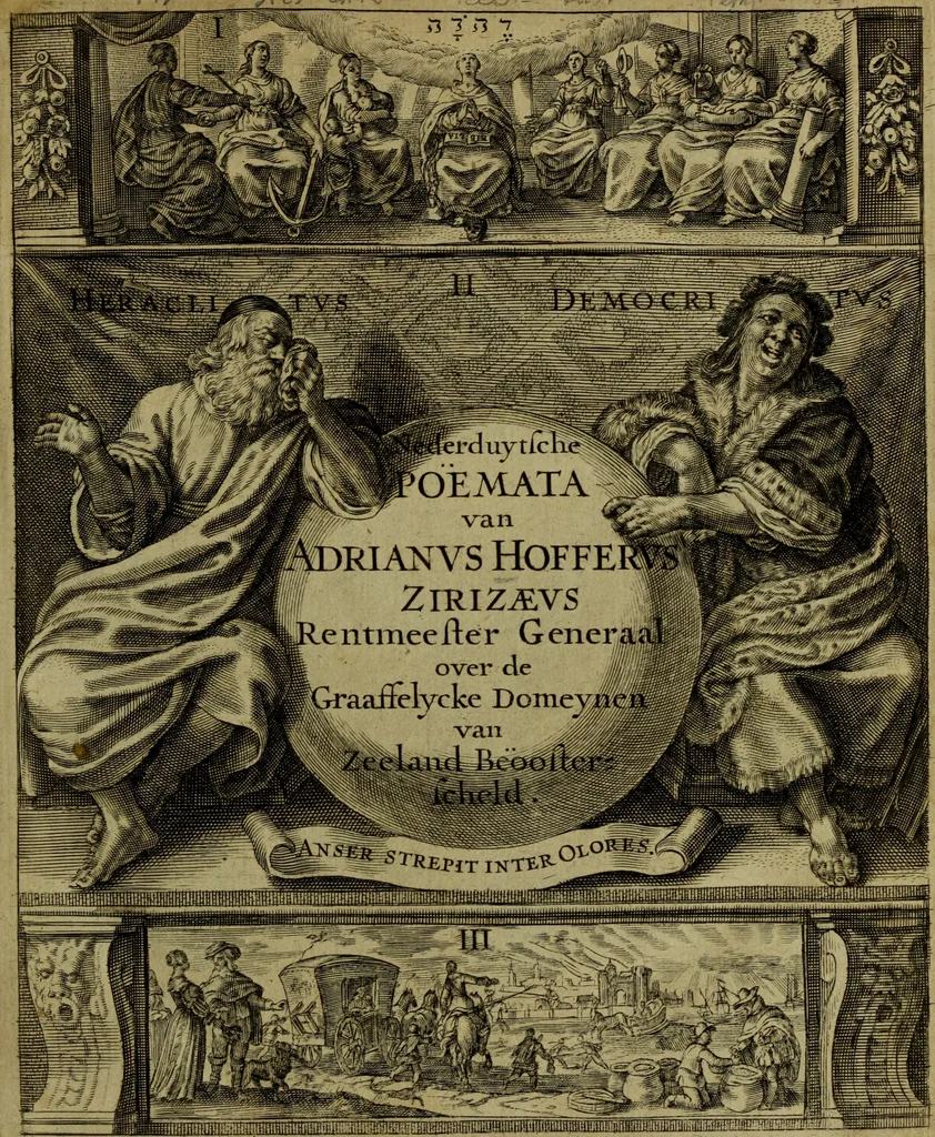 An illustration from Nederduytsche poëmata, 1635, leaf 6