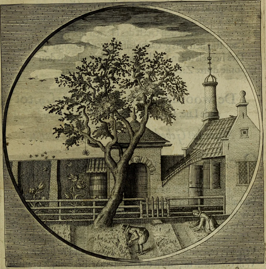 An illustration from Nederduytsche poëmata, 1635, leaf 90