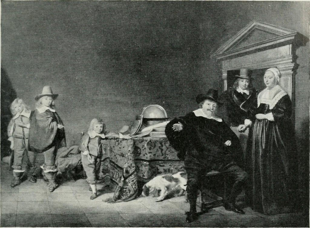 An illustration from Nederlandsche schilderkunst in beeld, 1900, leaf 174