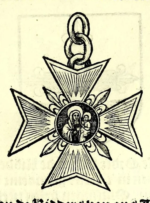 An illustration from Nederlandtsche herault, of, Adelik toneel zijnde een historische beschrijvinge, van allerley trappen van adeldom : alsmede van alderhande wapen-schilden, in koninckrijcken, gemeene-besten, steden en volkeren, van oude tijden af, tot dese eeuw toe in gebruyk geweest zijnde, 1672, leaf 191