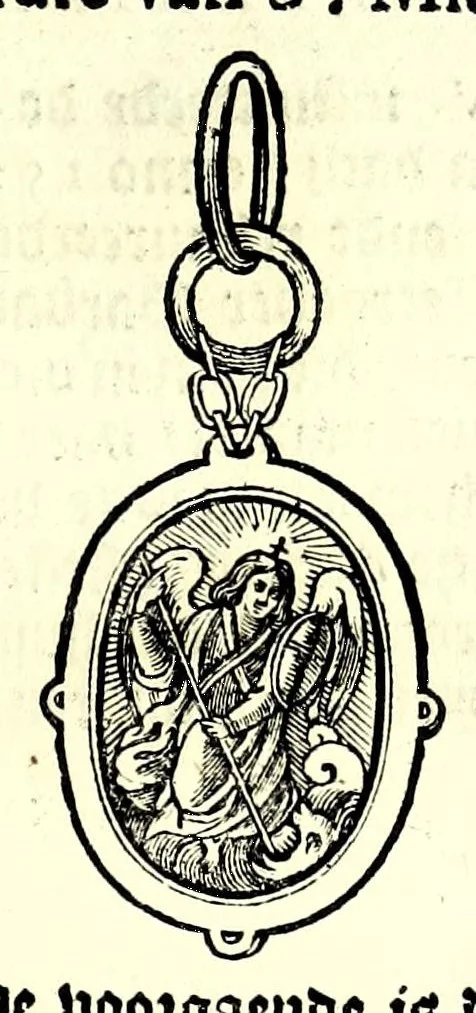 An illustration from Nederlandtsche herault, of, Adelik toneel zijnde een historische beschrijvinge, van allerley trappen van adeldom : alsmede van alderhande wapen-schilden, in koninckrijcken, gemeene-besten, steden en volkeren, van oude tijden af, tot dese eeuw toe in gebruyk geweest zijnde, 1672, leaf 205