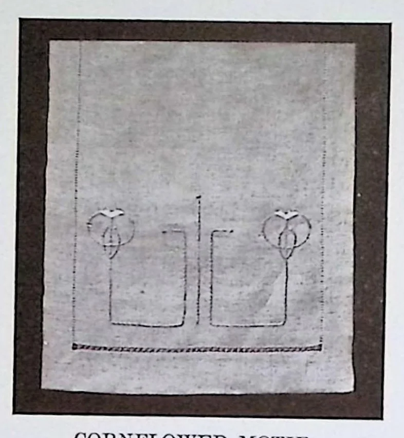 An illustration from Needle-Work From The Craftsman Workshops, 1905, leaf 31