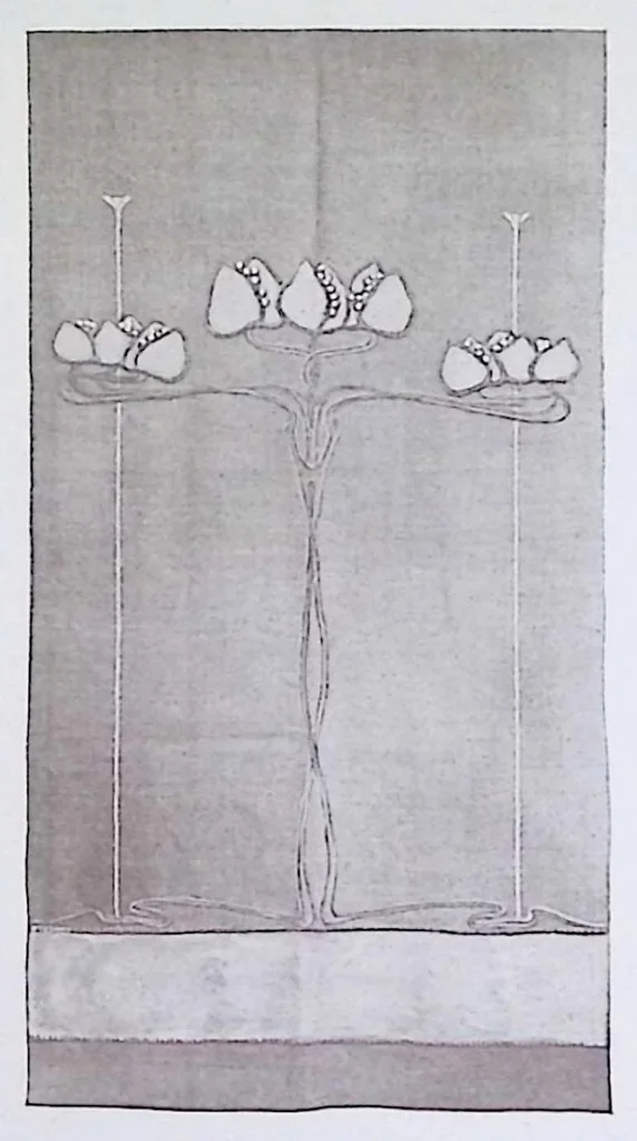 An illustration from Needle-Work From The Craftsman Workshops, 1905, leaf 53