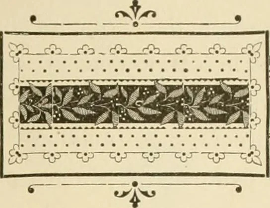 An illustration from Needle and brush:, 1889, leaf 102