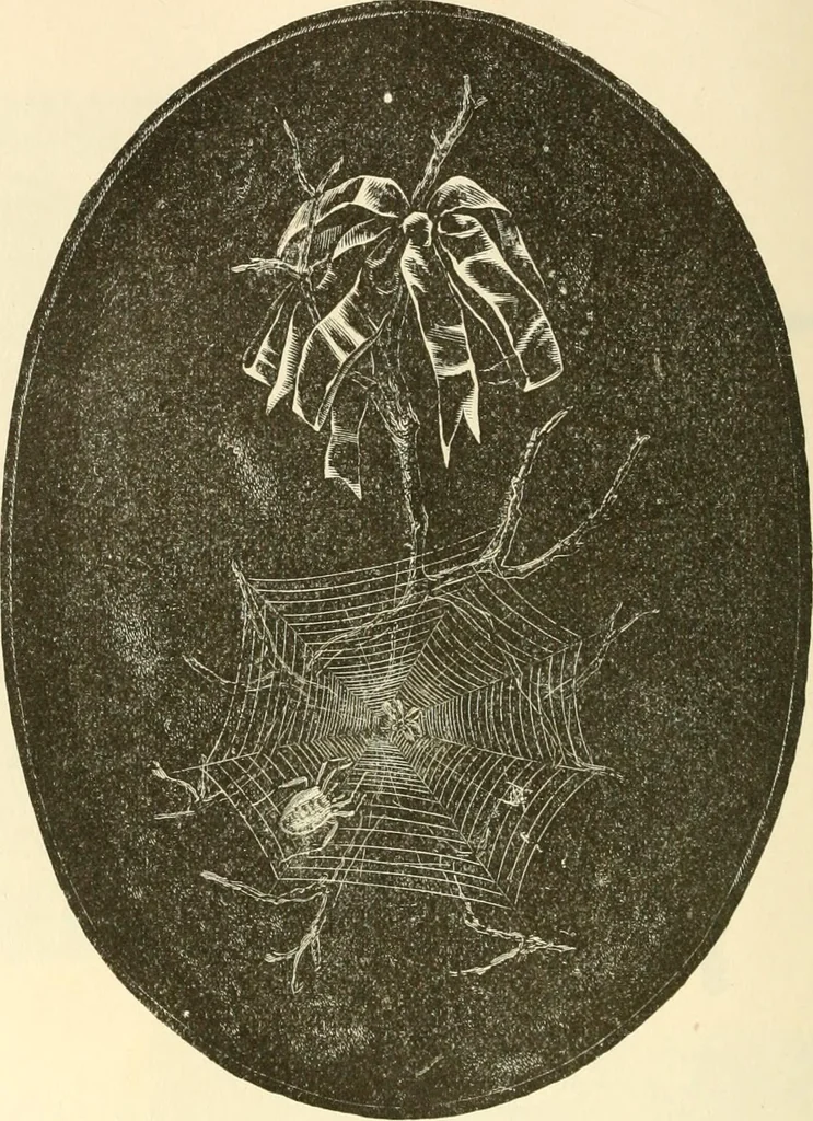 An illustration from Needle and brush:, 1889, leaf 109