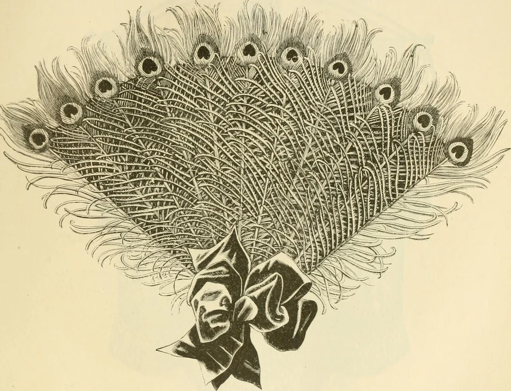 An illustration from Needle and brush:, 1889, leaf 110