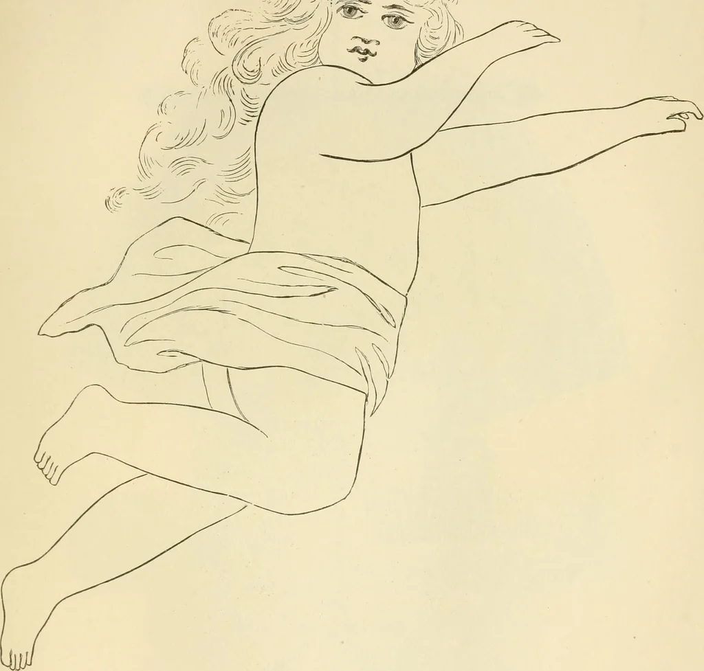An illustration from Needle and brush:, 1889, leaf 114