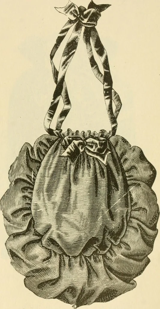 An illustration from Needle and brush:, 1889, leaf 122