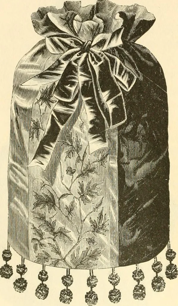 An illustration from Needle and brush:, 1889, leaf 123