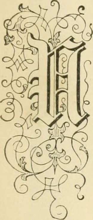 An illustration from Needle and brush:, 1889, leaf 136