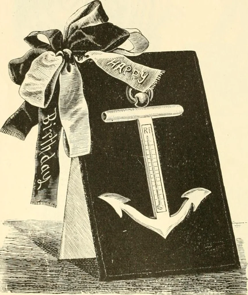 An illustration from Needle and brush:, 1889, leaf 139