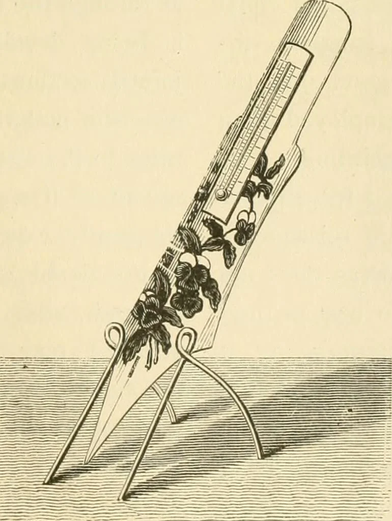 An illustration from Needle and brush:, 1889, leaf 140