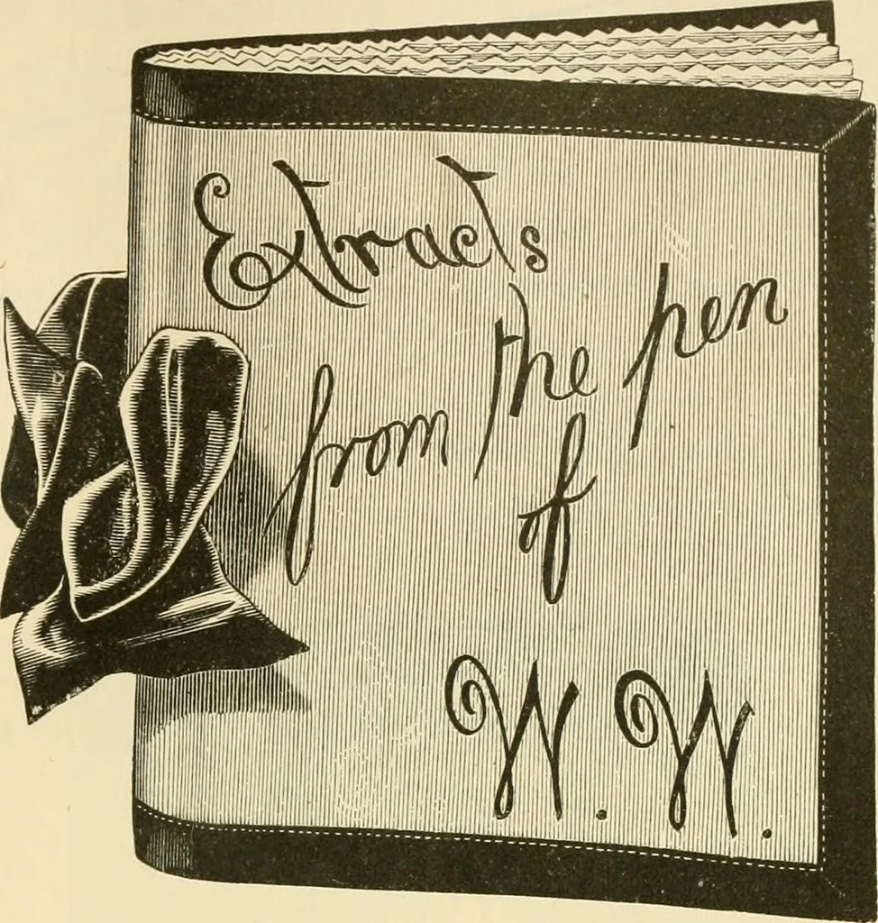 An illustration from Needle and brush:, 1889, leaf 148