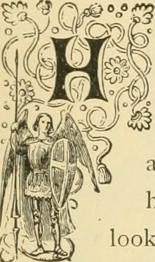An illustration from Needle and brush:, 1889, leaf 156
