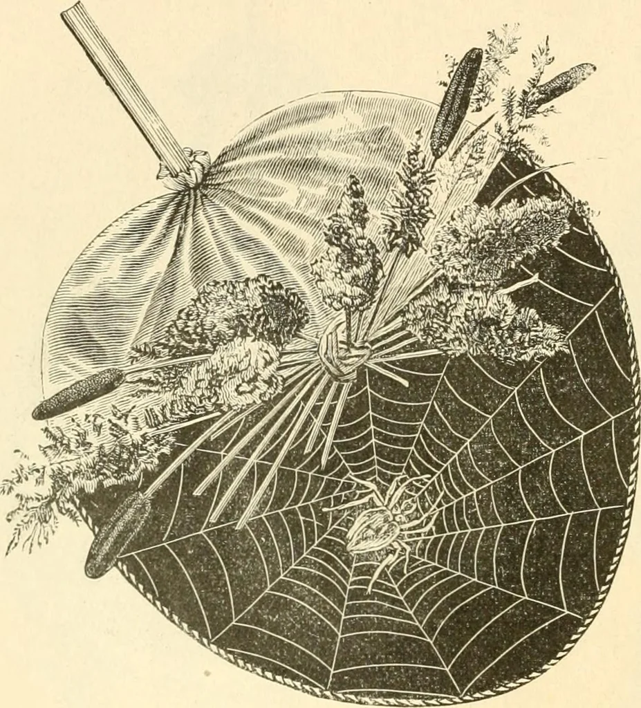 An illustration from Needle and brush:, 1889, leaf 165