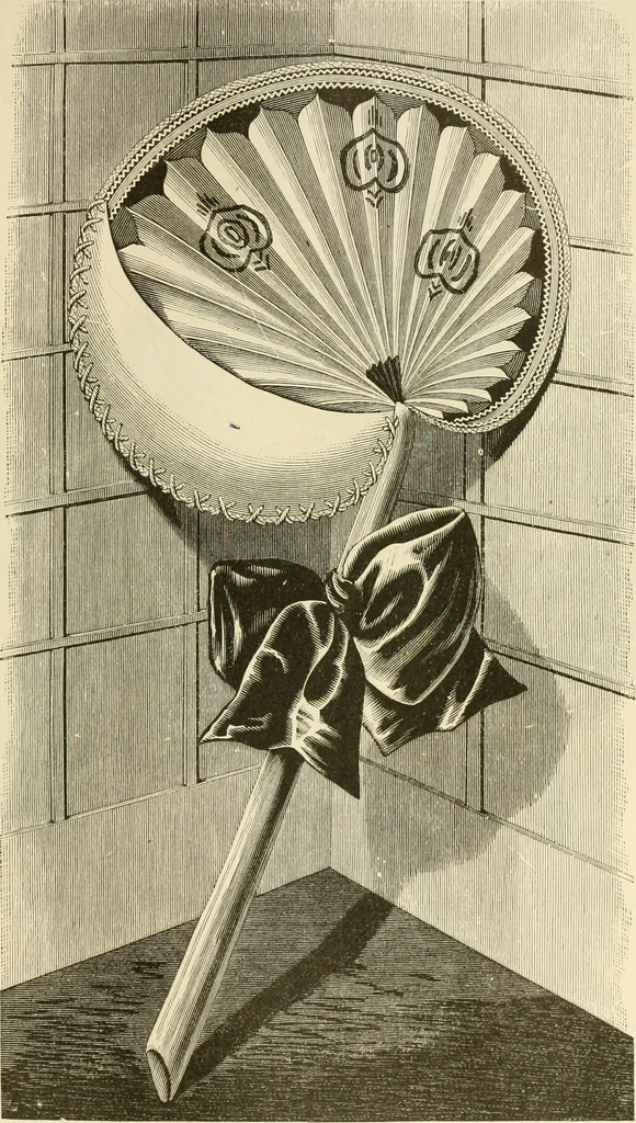An illustration from Needle and brush:, 1889, leaf 166